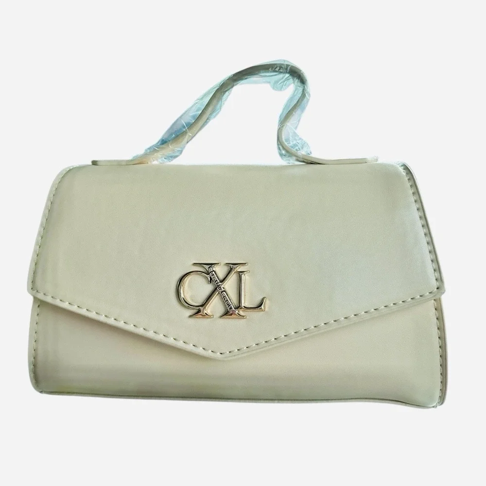 CXL by Christian Lacroix Crossbody Bag Wmn Small Nude Line Matte Patent MSRP $88